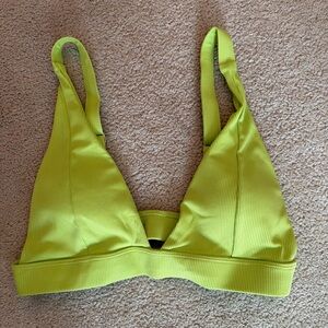 SHEIN Lime Bikini Top